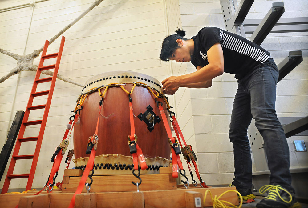 taiko drummer photo