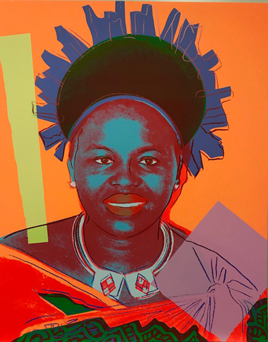 Image piece from Andy Warhol that will be featured at Art Museum