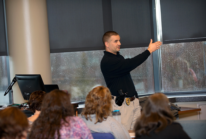 University Police Chief, Tim Ashley II