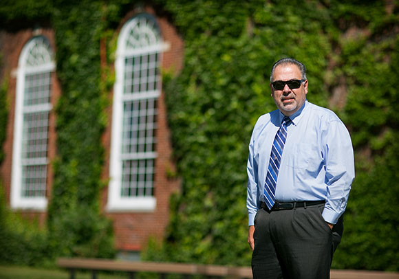 Image of College's new VP for Business Affairs J. Eric Johnston-Ortiz