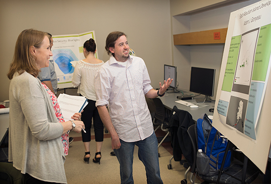 photo of environmental studies major Adam Gonyeau