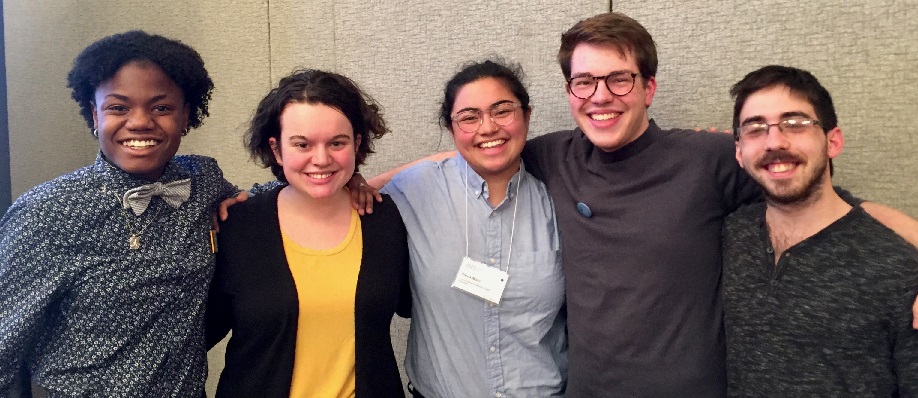 Crane Students attend the 2017 national meeting of the American Musicological Society Crane Students attend the 2017 national meeting of the American Musicological Society