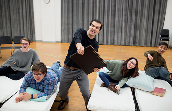 Photo of Ben Edquist from Tom Cipullo's new opera, Mayo