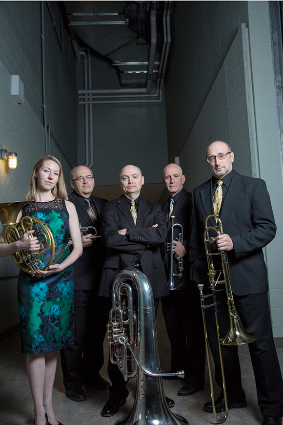 Potsdam Brass Quintet celebrating 50th anniversary