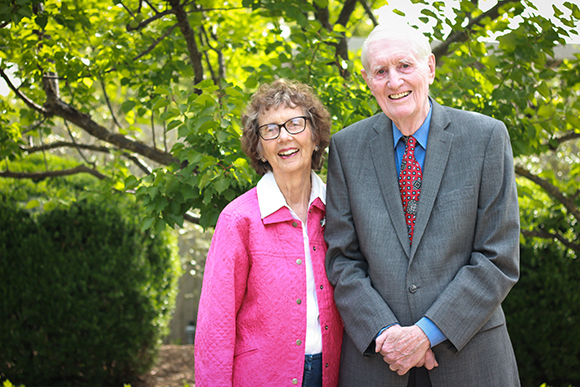 Photo of Richard and Joy Dorf Alumni Honorary Alum Recipients