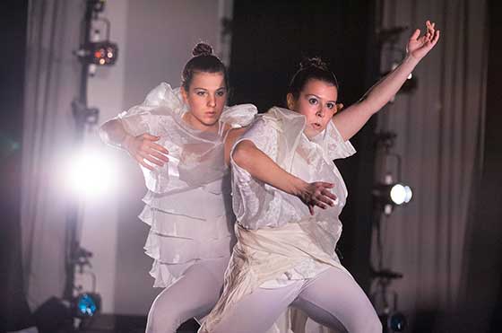 Photo of SUNY Potsdam dancers