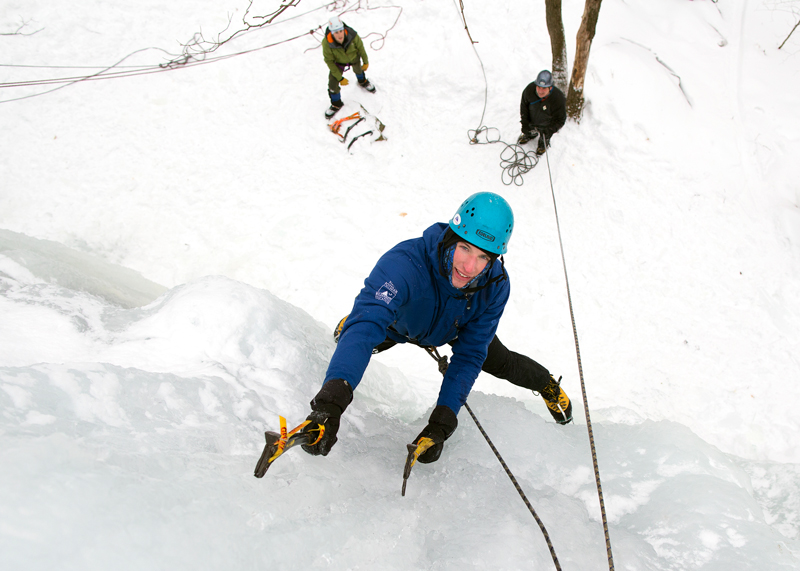 Raynor Ice Climbing