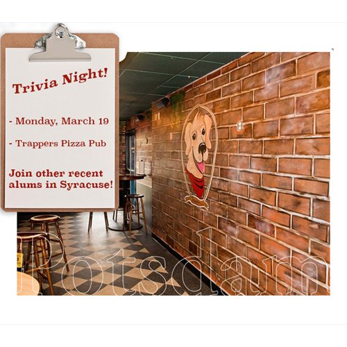 Triva Night Postcard Image
