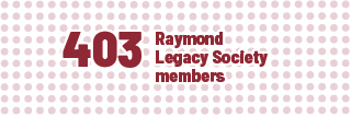 Raymond Legacy Society Graphic