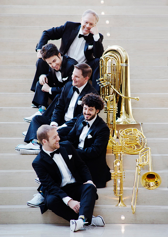 image of Canadian Brass performers
