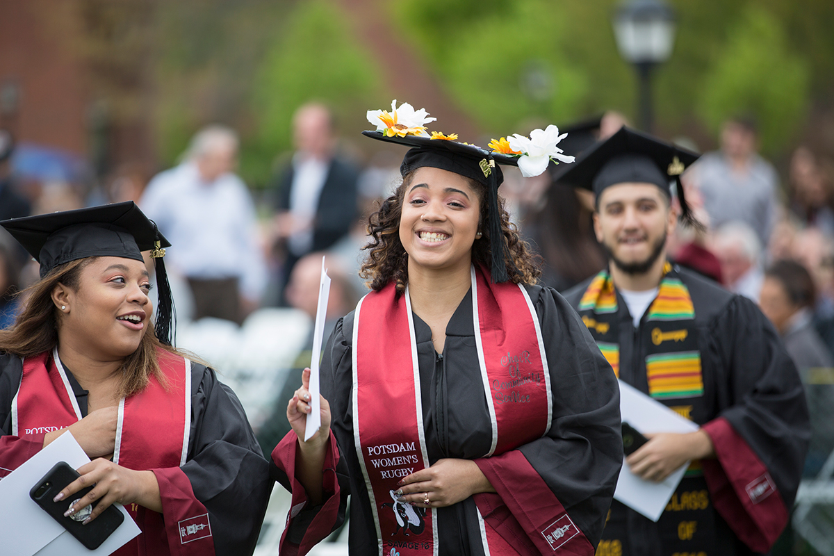 SUNY Potsdam Celebrates Class of 2018 at Commencement SUNY Potsdam