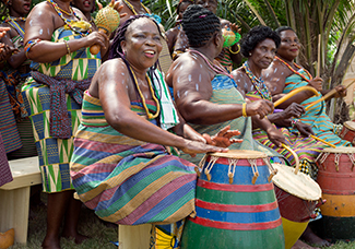 African Drumming Photo