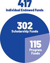 Endowed Funds Pie Graph