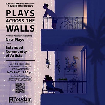 Poster for "Plays Across the Walls"