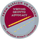 writing badge