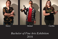 BFA Exhibition Poster 2018