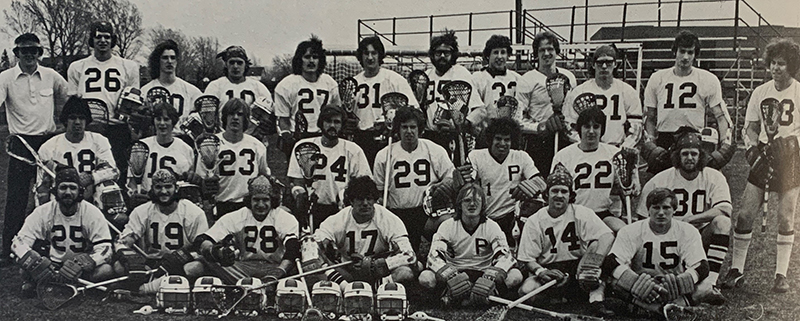 Lacrosse team Photo 1980