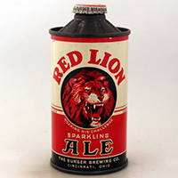 Red Lion Beer Can Image