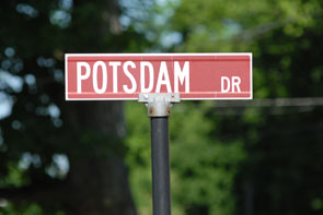 Potsdam Drive Street Sign Photo